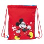 Saco Mochila com Cordas Mickey Mouse Clubhouse Fantastic Azul Vermelho 26 x 34 x 1 cm de Mickey Mouse Clubhouse, Sacos escola...