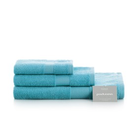 Towel set Paduana Turquoise 3 Pieces by Paduana, Towels - Ref: D1608135, Price: 20,52 €, Discount: %