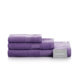 Ensemble de serviettes de toilette Paduana Lila 3 Pièces de Paduana, Serviettes de bain - Réf : D1608138, Prix : 20,52 €, Rem...