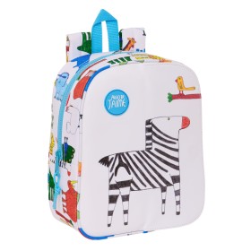 Child bag Algo de Jaime White 22 x 27 x 10 cm by Algo de Jaime, Children's Backpacks - Ref: S4309595, Price: 27,54 €, Discoun...