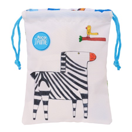 Sac à goûter Algo de Jaime 20 x 25 x 1 cm Sac Blanc de Algo de Jaime, Stockage des aliments - Réf : S4309596, Prix : 9,04 €, ...