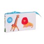 Double Carry-all Algo de Jaime White 22 x 12 x 3 cm by Algo de Jaime, Pencil cases - Ref: S4309597, Price: 11,62 €, Discount: %