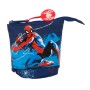 Federmäppchen stehend Spider-Man Neon Marineblau 8 x 19 x 6 cm | Tienda24 - Global Online Shop Tienda24.eu