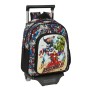 School Rucksack with Wheels The Avengers Forever Multicolour 27 x 33 x 10 cm by The Avengers, Children's Backpacks - Ref: S43...