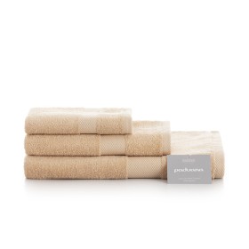 Towel set Paduana Beige 3 Pieces by Paduana, Towels - Ref: D1608145, Price: 16,49 €, Discount: %