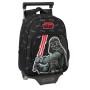 School Rucksack with Wheels Star Wars The fighter Black 27 x 33 x 10 cm by Star Wars, Children's Backpacks - Ref: S4309653, P...