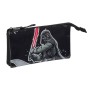 Trousse Fourre-Tout Double Star Wars The fighter Noir 22 x 12 x 3 cm | Tienda24 - Global Online Shop Tienda24.eu