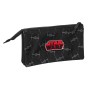 Portatodo Doble Star Wars The fighter Negro 22 x 12 x 3 cm de Star Wars, Estuches - Ref: S4309662, Precio: 7,02 €, Descuento: %