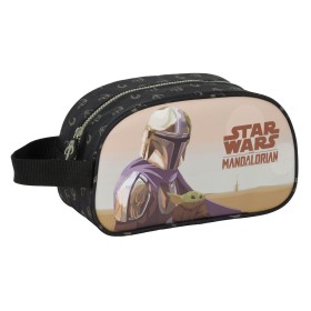 Necessaire per la Scuola The Mandalorian This is the way Nero 26 x 15 x 12 cm di The Mandalorian, Beauty Case da viaggio - Ri...