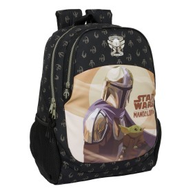 School Bag The Mandalorian This is the way Black 32 x 44 x 16 cm by The Mandalorian, Children's Backpacks - Ref: S4309676, Pr...