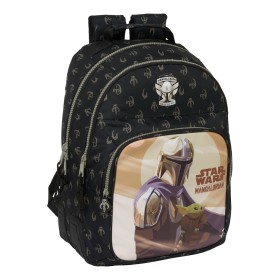 Zaino Scuola The Mandalorian This is the way Nero 32 x 42 x 15 cm di The Mandalorian, Zainetti per bambini - Rif: S4309679, P...