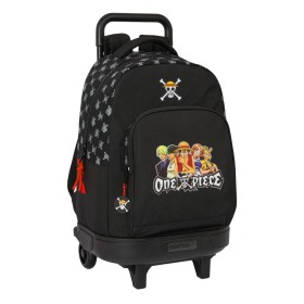 Trolley per la Scuola One Piece Nero 33 x 45 x 22 cm di One Piece, Zainetti per bambini - Rif: S4309743, Prezzo: 58,52 €, Sco...