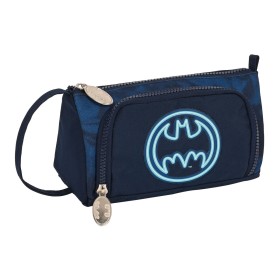 School Case Batman Legendary Navy Blue 20 x 11 x 8.5 cm by Batman, Pencil cases - Ref: S4309774, Price: 6,74 €, Discount: %