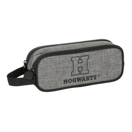 Trousse Fourre-Tout Double Harry Potter House of champions Noir Gris 21 x 8 x 6 cm de Harry Potter, Trousses - Réf : S4309783...