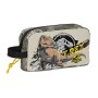 Sac glacière goûter Jurassic World Warning Gris 21.5 x 12 x 6.5 cm de Jurassic World, Stockage des aliments - Réf : S4309808,...