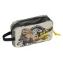 Sac glacière goûter Jurassic World Warning Gris 21.5 x 12 x 6.5 cm de Jurassic World, Stockage des aliments - Réf : S4309808,...