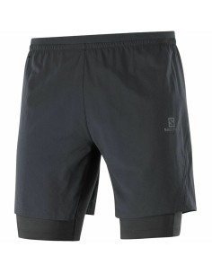 Calções de Desporto Brooks Sherpa 5" Preto | Tienda24 Tienda24.eu