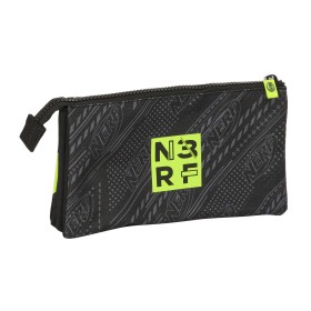 Trousse Fourre-Tout Triple Nerf Get ready Noir 22 x 12 x 3 cm de Nerf, Trousses - Réf : S4309830, Prix : 6,68 €, Remise : %