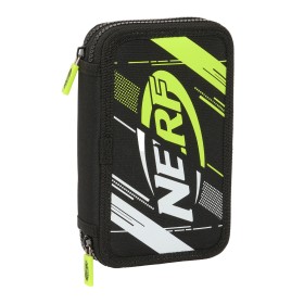 Plumier double Nerf Get ready Noir 12.5 x 19.5 x 4 cm (28 Pièces) de Nerf, Trousses - Réf : S4309832, Prix : 10,18 €, Remise : %