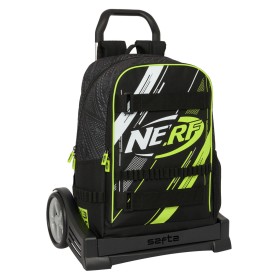 School Rucksack with Wheels Nerf Get ready Black 31 x 44 x 17 cm by Nerf, Children's Backpacks - Ref: S4309833, Price: 31,34 ...