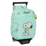 Mochila Escolar con Ruedas Snoopy Groovy Verde 26 x 34 x 11 cm de Snoopy, Mochilas infantiles - Ref: S4309835, Precio: 21,80 ...