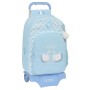 Mochila Escolar com Rodas Glow Lab Cisnes Azul 30 x 46 x 14 cm | Tienda24 - Global Online Shop Tienda24.eu