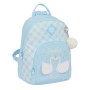 Rucksack Glow Lab Cisnes Mini Light Blue 25 x 30 x 13 cm by Glow Lab, Children's Backpacks - Ref: S4309900, Price: 10,53 €, D...