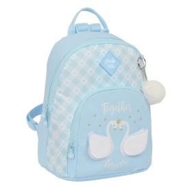 Mochila Glow Lab Cisnes Mini Azul Claro 25 x 30 x 13 cm de Glow Lab, Mochilas infantis - Ref: S4309900, Preço: 10,53 €, Desco...