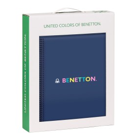 Set di Cancelleria Benetton Cool Blu Marino 2 Pezzi di Benetton, Set Scolastici - Rif: S4309963, Prezzo: 10,90 €, Sconto: %