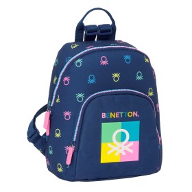 Rucksack Benetton Cool Mini Navy Blue 25 x 30 x 13 cm by Benetton, Children's Backpacks - Ref: S4309975, Price: 13,53 €, Disc...