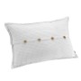 Fodera per cuscino Alexandra House Living Banús Bianco 50 x 75 cm di Alexandra House Living, Copricuscini e federe - Rif: D16...