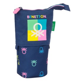 Trousse Gobelet Benetton Cool Blue marine 8 x 19 x 6 cm de Benetton, Trousses - Réf : S4309979, Prix : 6,97 €, Remise : %