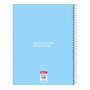 Agenda Benetton Spring Blu cielo A4 120 Fogli | Tienda24 - Global Online Shop Tienda24.eu