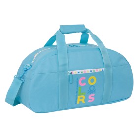 Sports bag Benetton Spring Sky blue 50 x 26 x 20 cm by Benetton, Kids' Sports Bags - Ref: S4309998, Price: 17,17 €, Discount: %