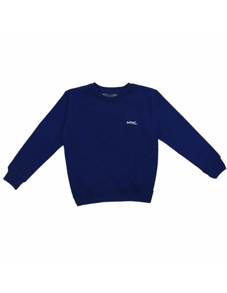 Sudadera sin Capucha Niño Softee Basic Azul oscuro | Tienda24 Tienda24.eu