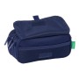 Portatodo Triple Benetton Varsity Gris Azul marino 21,5 x 10 x 8 cm de Benetton, Estuches - Ref: S4310032, Precio: 8,99 €, De...