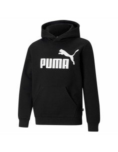 Felpa con Cappuccio Bambino Puma Essentials Big Logo Nero da Puma, Bambino - Ref: S6465935, Precio: 33,07 €, Descuento: %