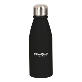 Botella de Agua BlackFit8 Negro Gris 500 ml de BlackFit8, Botellas de agua - Ref: S4310060, Precio: 8,13 €, Descuento: %