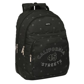 School Bag Safta California Black 32 x 42 x 15 cm by Safta, Children's Backpacks - Ref: S4310116, Price: 20,96 €, Discount: %