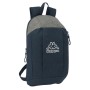 Mochila Kappa Dark navy Mini Cinzento Azul Marinho 22 x 39 x 10 cm | Tienda24 - Global Online Shop Tienda24.eu