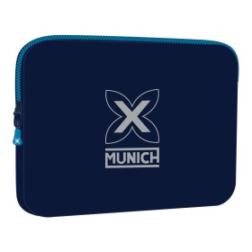 Laptop Cover Munich Nautic Navy Blue 15,6'' 39,5 x 27,5 x 3,5 cm by Munich, Bags and covers for laptops and netbooks - Ref: S...