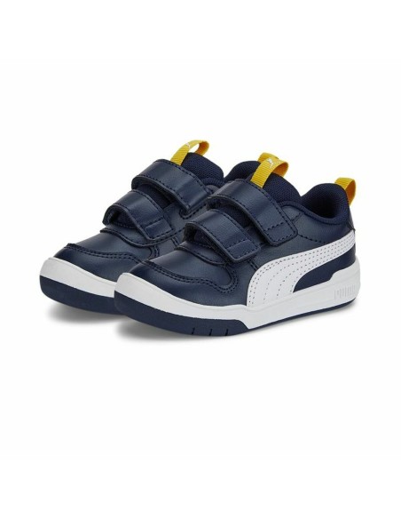 Sports Shoes for Kids Puma Multiflex SL V Blue | Tienda24 Tienda24.eu