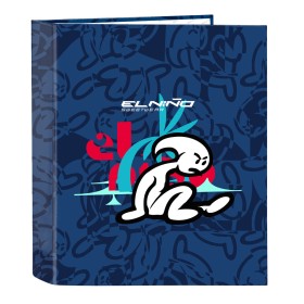 Ring binder El Niño Paradise Navy Blue A4 27 x 33 x 6 cm by El Niño, Filing cabinets - Ref: S4310199, Price: 5,72 €, Discount: %