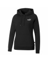 Sudadera con Capucha Mujer Puma Negro | Tienda24 Tienda24.eu