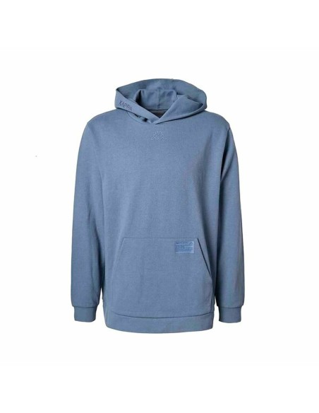 Felpa con Cappuccio Unisex Kappa Azzurro da Kappa, Uomo - Ref: S6466017, Precio: 55,44 €, Descuento: %