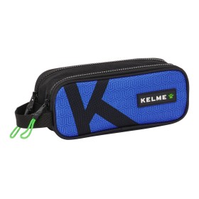 Trousse Fourre-Tout Double Kelme Royal Bleu Noir 21 x 8 x 6 cm de Kelme, Trousses - Réf : S4310213, Prix : 7,91 €, Remise : %