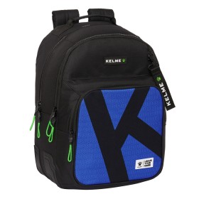 Zaino Scuola Kelme Royal Azzurro Nero 32 x 42 x 15 cm di Kelme, Zainetti per bambini - Rif: S4310221, Prezzo: 23,39 €, Sconto: %