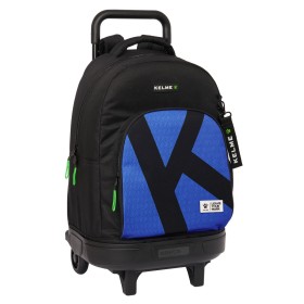 Cartable à roulettes Kelme Royal Bleu Noir 33 X 45 X 22 cm de Kelme, Sacs à dos enfant - Réf : S4310223, Prix : 30,32 €, Remi...