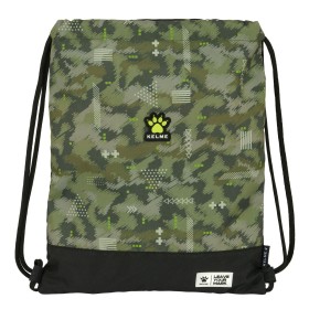 Saco Mochila com Cordas Kelme Travel Preto Verde 35 x 40 x 1 cm de Kelme, Sacos escolares - Ref: S4310225, Preço: 6,73 €, Des...