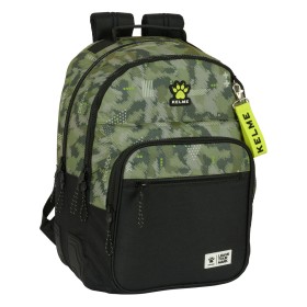 Mochila Escolar Kelme Travel Negro Verde 32 x 42 x 15 cm de Kelme, Mochilas infantiles - Ref: S4310235, Precio: 23,39 €, Desc...